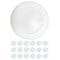 Nuwatt 5/6" LED Flush Mount Ceiling Light, Dimmable Retrofit Disk Recessed Lighting Fixture, 4000K, PK24 NW-R-DSK-6-15W-40K-24P - alternate 1